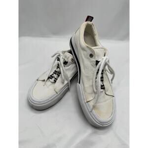 Eddie Bauer Women’s Canvas sneakers white Shoes Boat Shoes Preppy Old Money 9.5